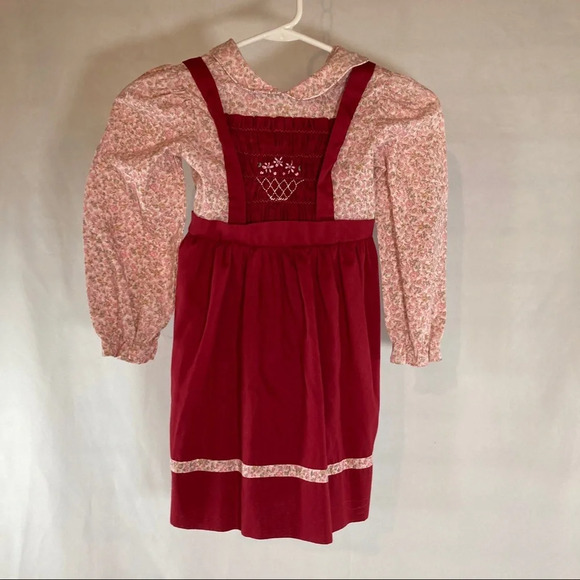 polly flinders Other - Vintage Polly Flinders Hand-smocked Dress. 6x